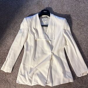 Vintage Valentino white jacket and pant set